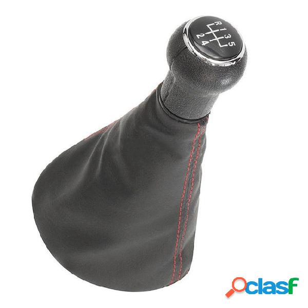 New 5 speed manual gear shift knob gaiter boot for vw golf 3
