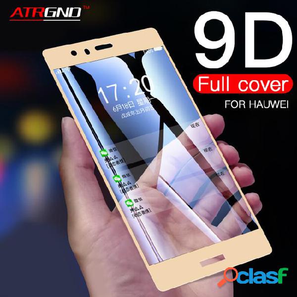 New 9d full cover tempered glass on the for huawei p9 lite