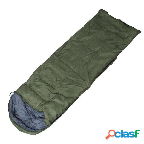 New adult 3 season sleeping bag camping summer festival with