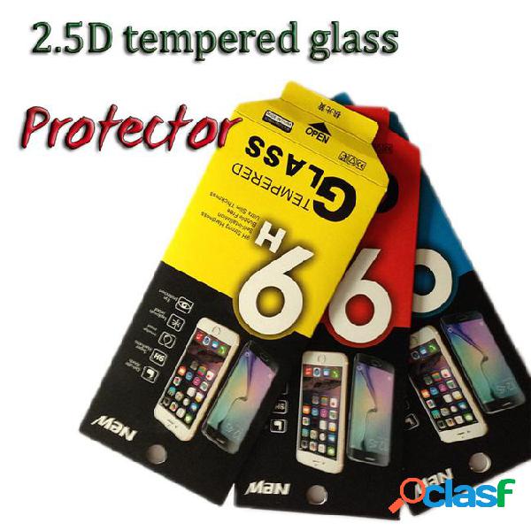 New arrival 2.5d 9h tempered glass protector film screen