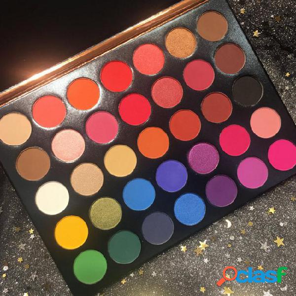 New arrival beauty glazed color studio 35 colors eye shadow