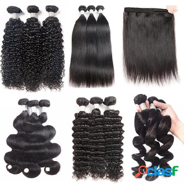 New arrival big promotion malaysian curly human hair weave