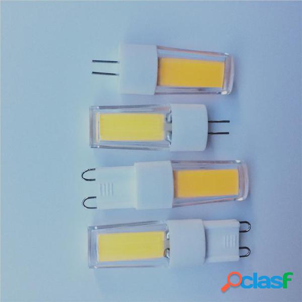 New arrive! g4 g9 smd2609 cob ac220v 5w dimmable bulb