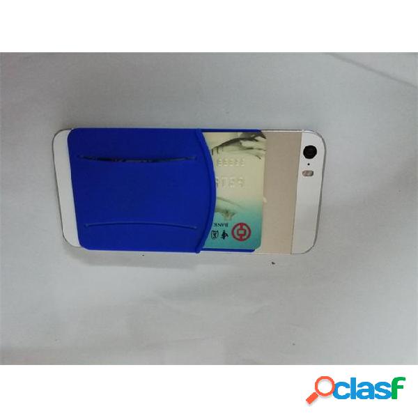 New cheap silicone touch cell phone sticker card holder 3m