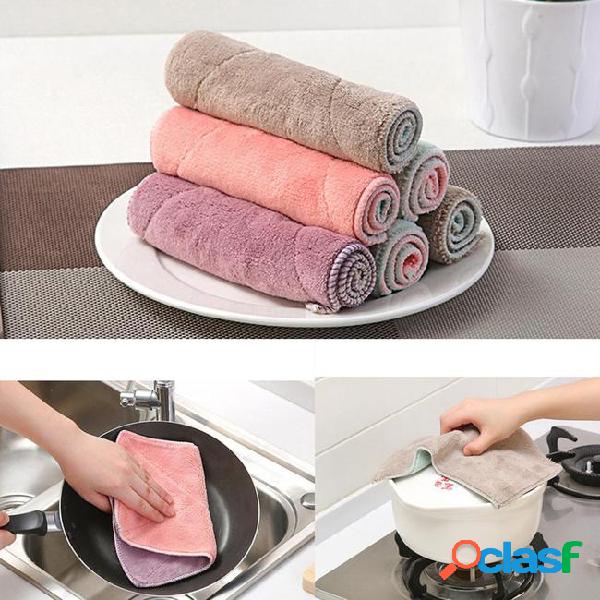 New durable practical solid soft water absorbent cleaning