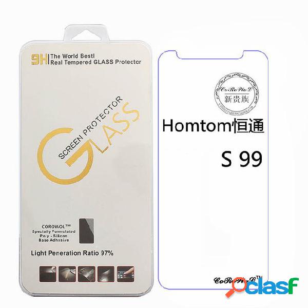 New fashion 9h 2.5d thin front phone films for homtom s99