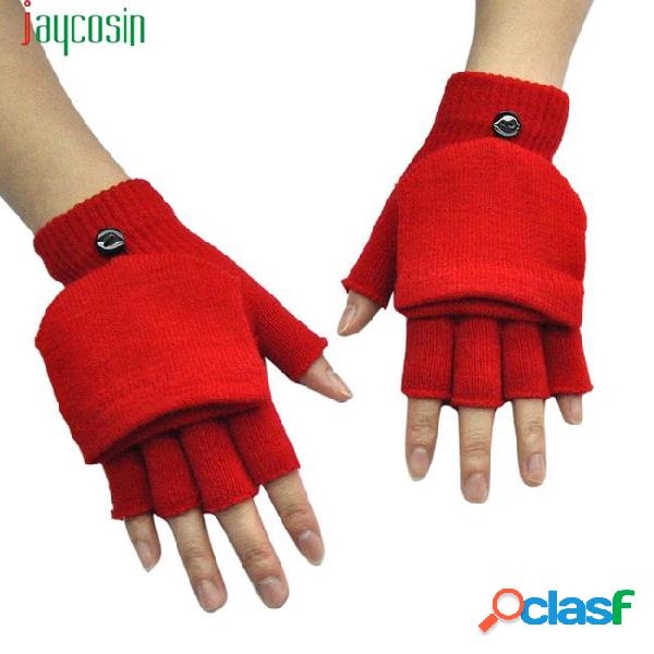 New gloves women men winter hand wrist warmer gloves