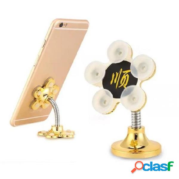 New magic sucker car phone holder for iphone xs x samsung