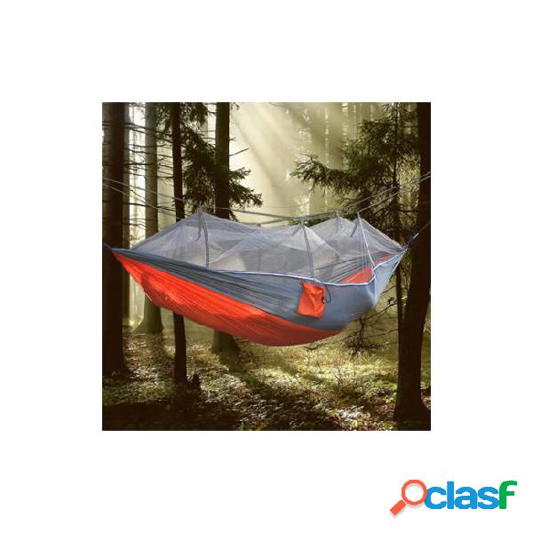 New parachute anti mosquito net hammock beach tent camping