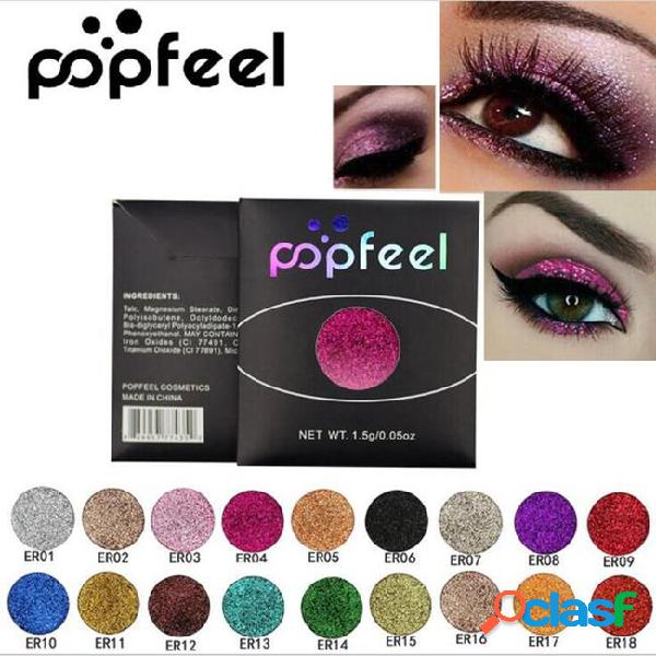 New popfeel makeup eyeshadow powder waterproof natural