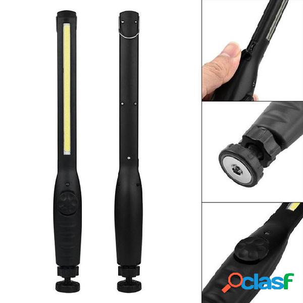 New rechargeable cob strip lights strong light car cable