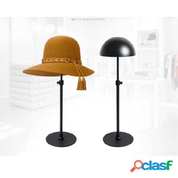 New style adjustable metal hat display stand/hanging hat cap