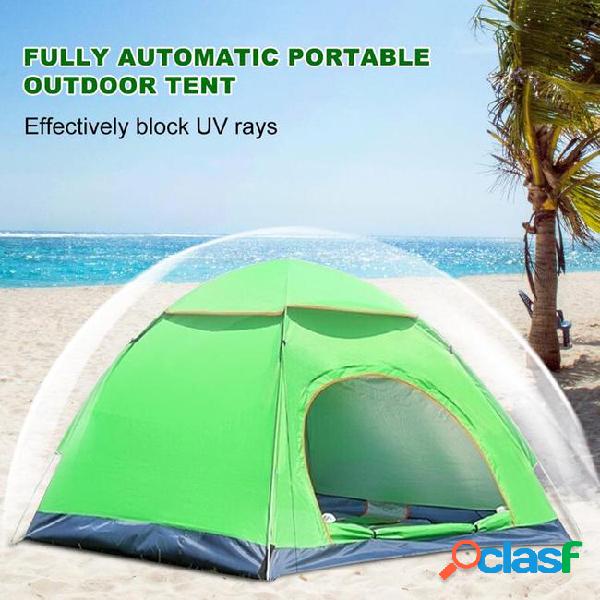 New style outdoor tent 3-4 people dual door fully automatic