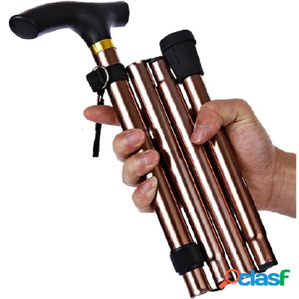 New t-handle fold handle walking stick hiking walking