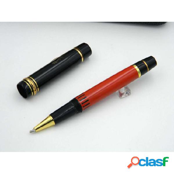New writing red and black golden business office metal