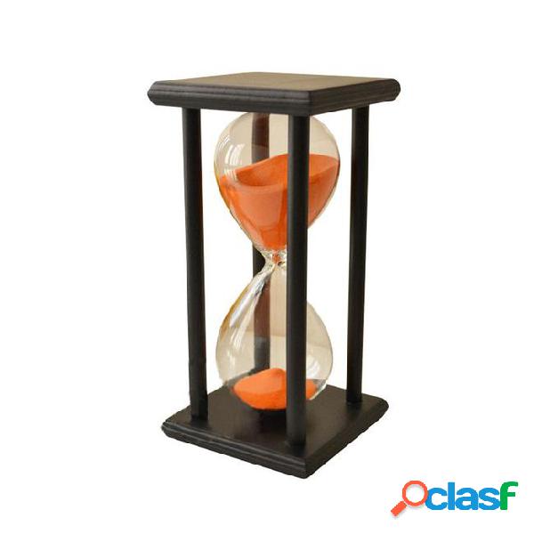 Nocm-colors! 60min wooden sand sandglass hourglass timer