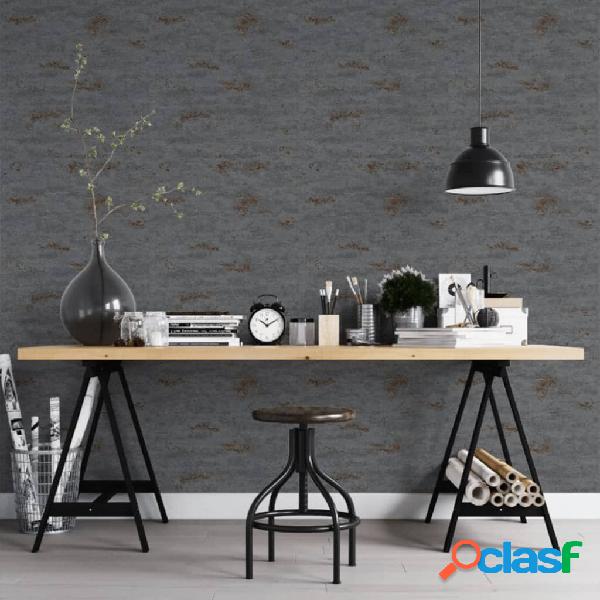 Noordwand Topchic Papel de pared Concrete Look gris oscuro