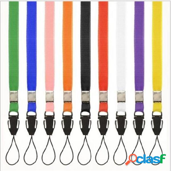 Nylon hang cell phone neck straps necklace lanyard for badge