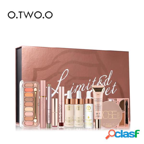 O.two.o 11pcs/box makeup set makeup oil + liquid