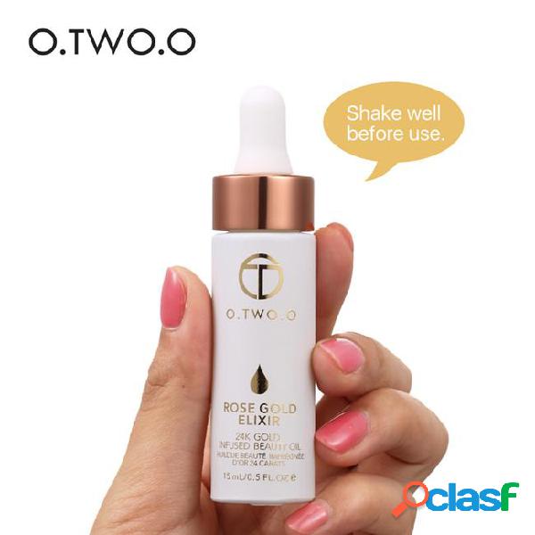 O.two.o 24k rose gold skin infused beauty oil essential oil