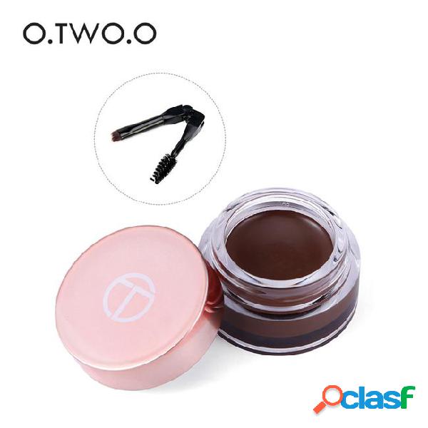 O.two.o all-day wear up long lasting 6 color eyebrow gel