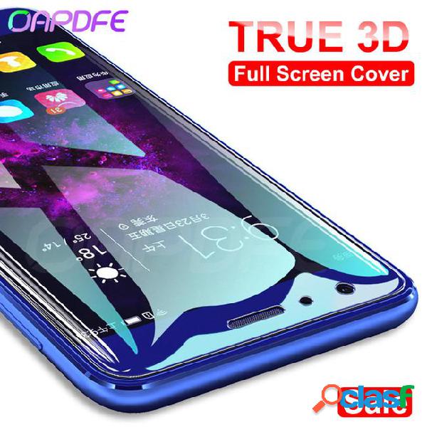 Oapdfe 3d full cover tempered glass on the for huawei honor