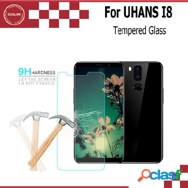 Ocolor for uhans i8 tempered glass film 5.7 inch ultra-thin