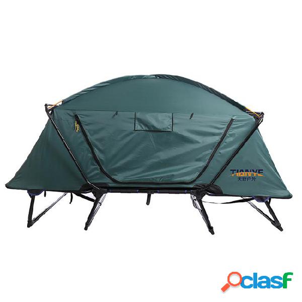 Off-ground camping tent bed no need to build mountaineering