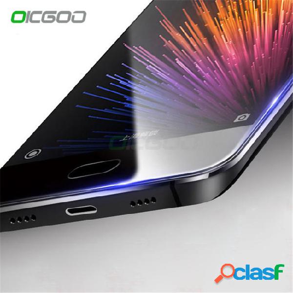 Oicgoo 9h full cover tempered glass for xiaomi mi 6 5s 5x 5s