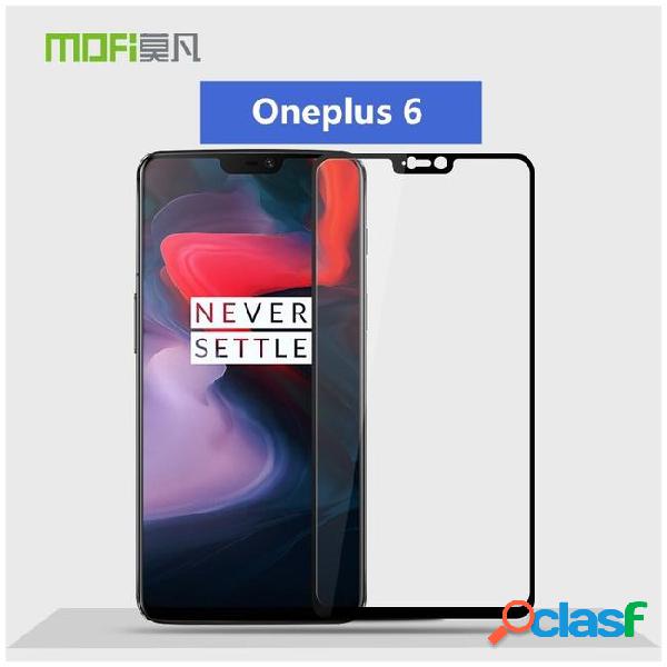 Oneplus 6 tempered glass mofi oneplus 6 screen protector
