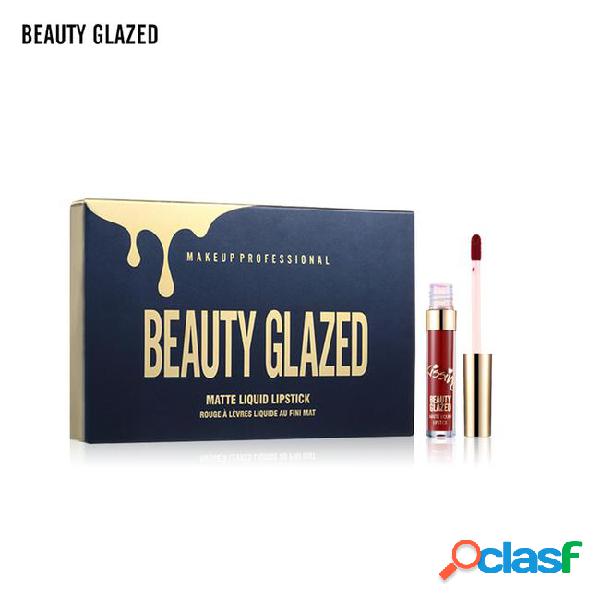 Original brand beauty glazed 6 colors matte lipstick lip kit