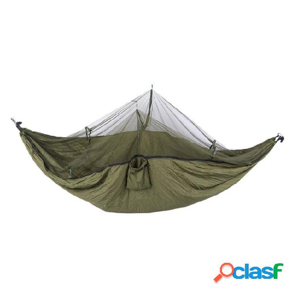 Outad portable hanging hammock bed with anti mosquito net &