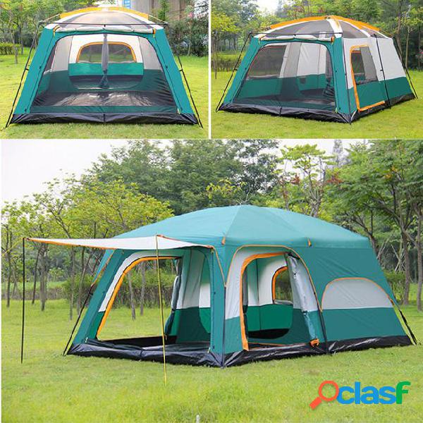 Outdoor 10-12 people large outdoor camping tent waterproof