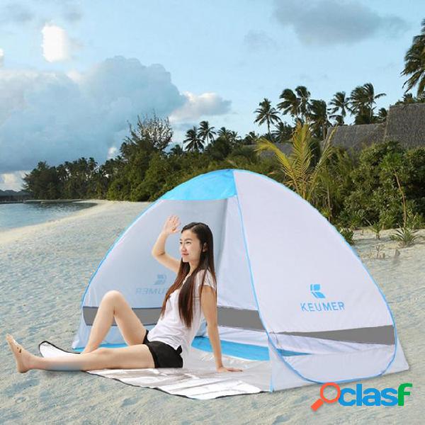 Outdoor automatic camping tent beach tent 2-3 persons