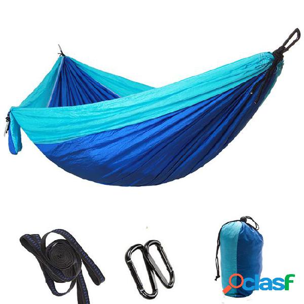 Outdoor camping hammock parachute portable double hammock