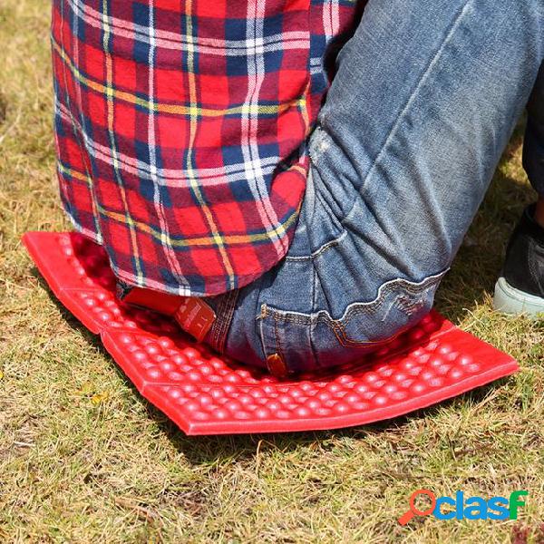 Outdoor camping mat foldable foam seat moistureproof eva