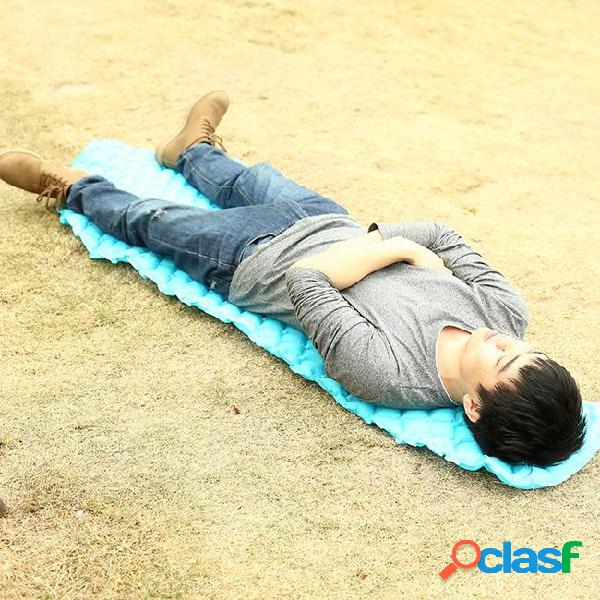 Outdoor camping mat tpu inflatable mat 1 persom ultralight