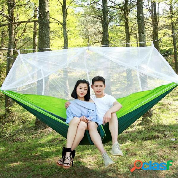 Outdoor camping mosquito nets hammock lightweight parachute