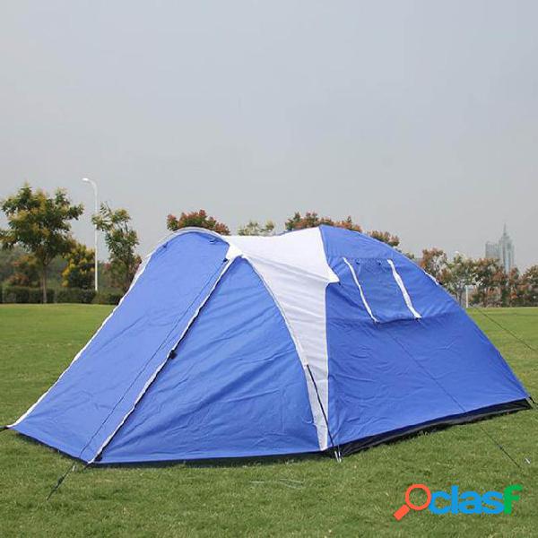 Outdoor camping, one room, one hall, double tent, 3-4