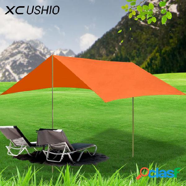 Outdoor camping sunshade tent summer 3-4 person rain-proof