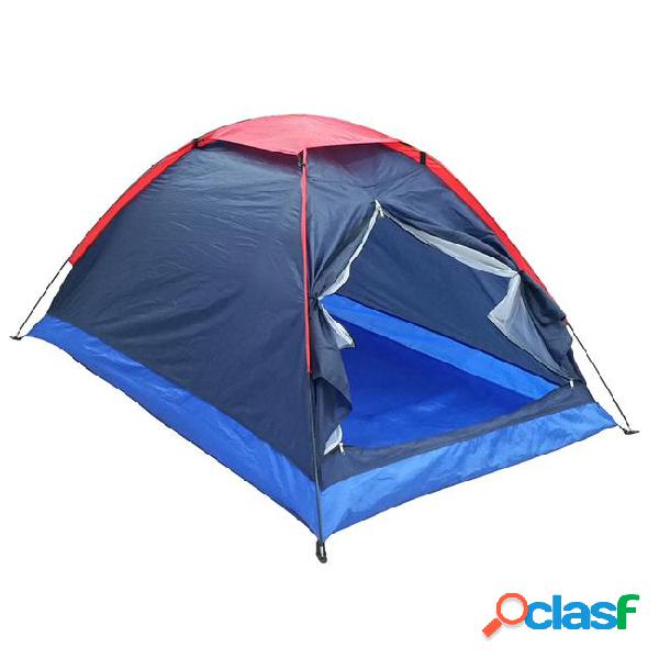 Outdoor camping tent single layer beach tent sun shelter 2