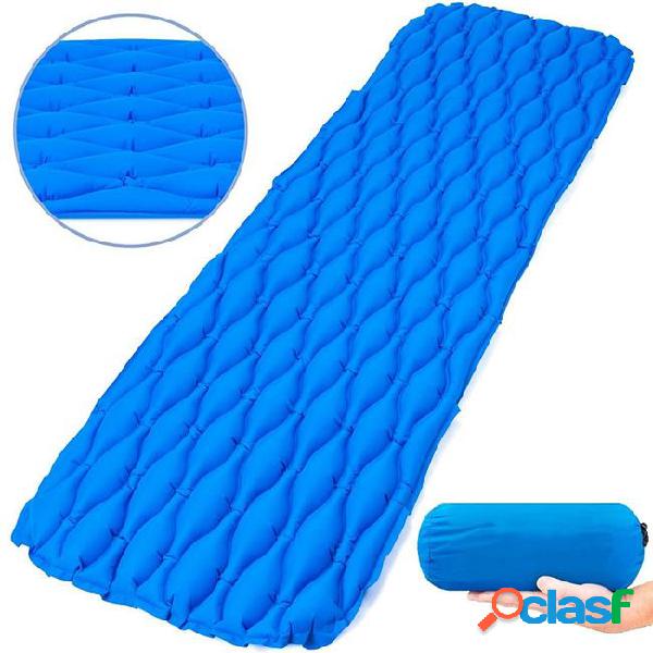 Outdoor camping ultralight sleeping mat inflatable sleeping
