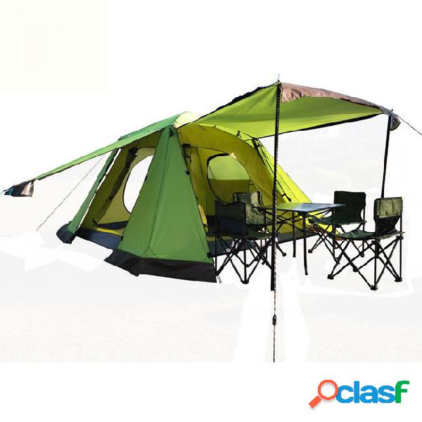 Outdoor double 3-4 dynamic spring automatic tent waterproof