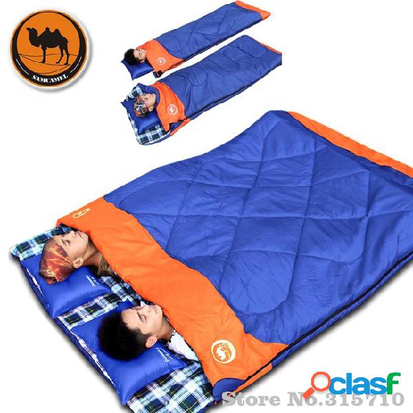 Outdoor double sleeping bag envelope spring and autumn