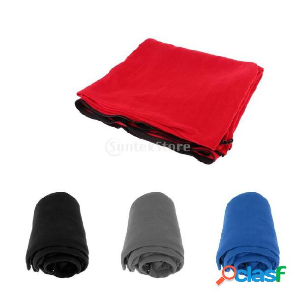 Outdoor envelope type sleeping bag liner packable camping