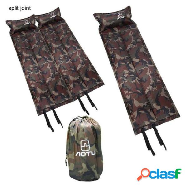 Outdoor folding camping mat automatic inflatable camouflage