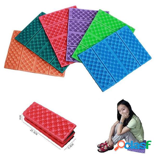 Outdoor folding pad honeycomb moisture-proof cushion camping