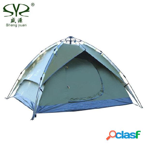 Outdoor gazebo tent 3 4 person multifunction quick automatic