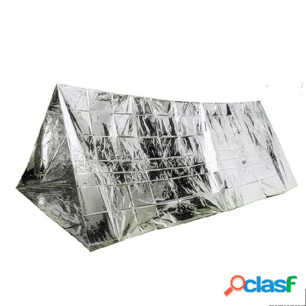 Outdoor gear silver foil tents wind proof shelters oversize