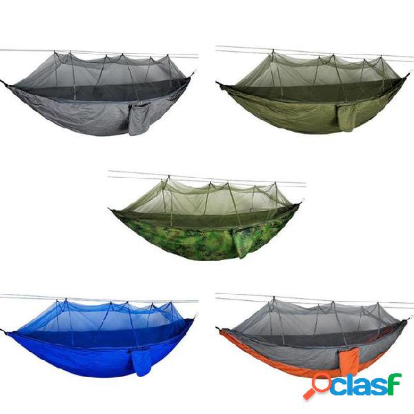 Outdoor mosquito net parachute hammock camping hanging